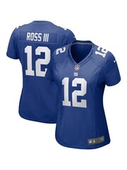 Fanatics Blue New York Giants Home Game Jersey Jumper - John Ross III Womens - Image 1 of 3