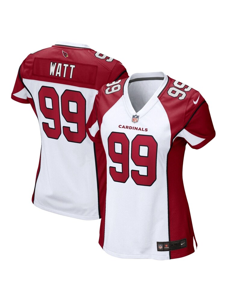 Fanatics Arizona Cardinals Road Game White Football Shirts - J. J. Watt Womens - Image 1 of 3