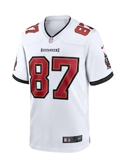 Fanatics Tampa Bay Buccaneers Road Game White Jersey - Rob Gronkowski Womens - Image 2 of 3