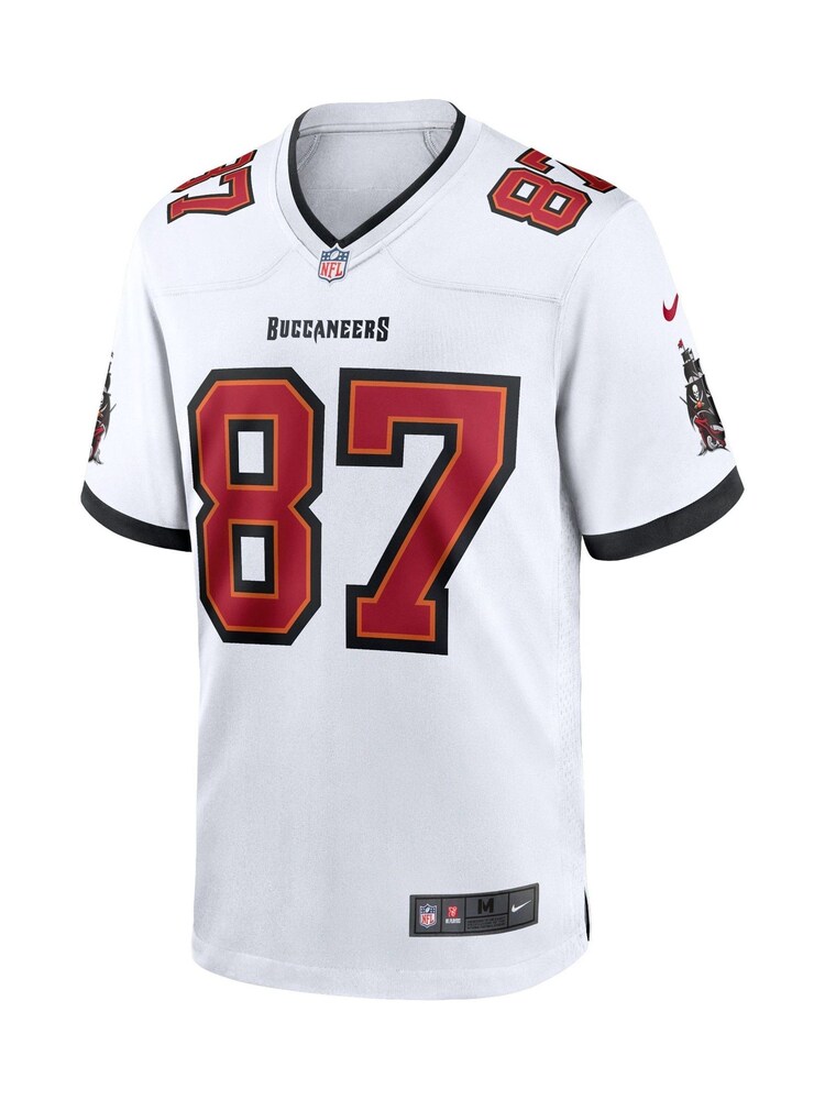 Fanatics Tampa Bay Buccaneers Road Game White Jersey - Rob Gronkowski Womens - Image 2 of 3