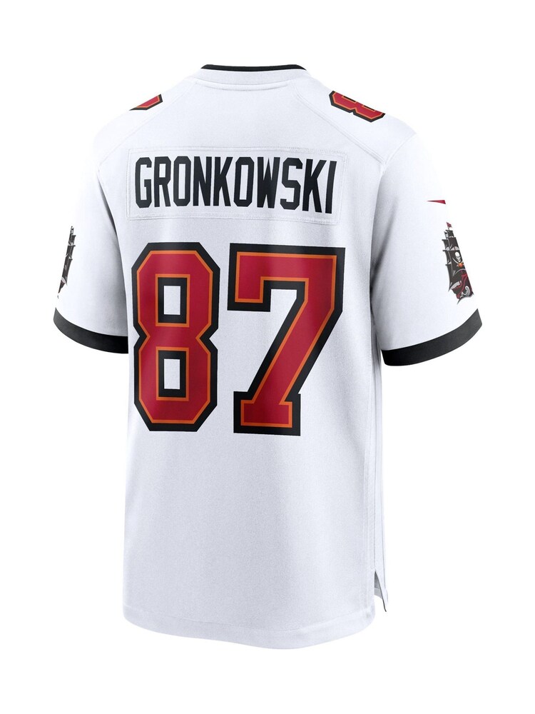 Fanatics Tampa Bay Buccaneers Road Game White Jersey - Rob Gronkowski Womens - Image 3 of 3