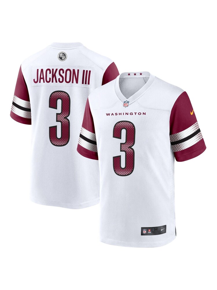 Fanatics Washington Commanders Road Game White Jersey  - William Jackson III - Image 1 of 3