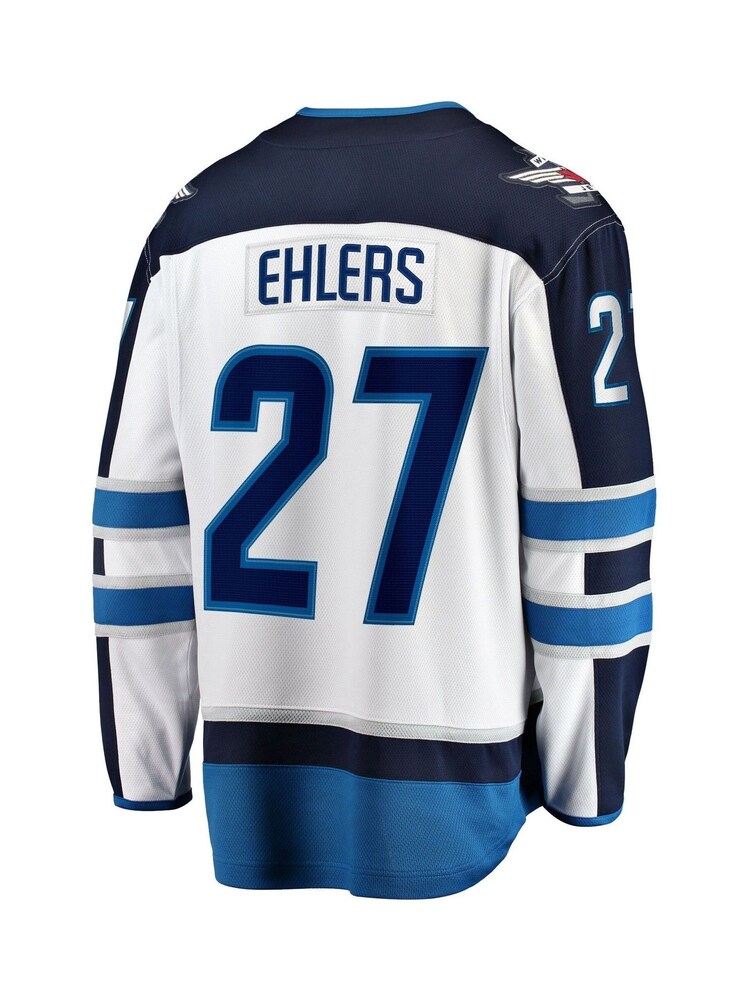 Winnipeg Jets Fanatics Branded Away Breakaway Ice Hockey Jersey- Nikolaj Ehlers - Image 3 of 3