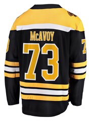 Fanatics Boston Bruins Fanatics Branded Home Breakaway Black Ice Hockey Jerseys- Charlie McAvoy - Image 3 of 3