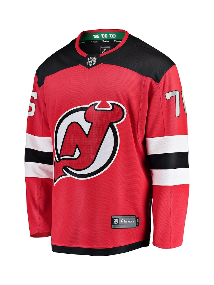 Fanatics Red New Jersey Devils Branded Home Breakaway P.K. Subban Jersey - Image 2 of 3