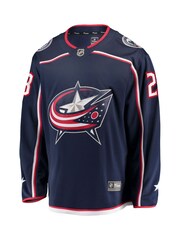 Columbus Blue Jackets Fanatics Branded Home Breakaway Jersey  - Oliver Bjorkstrand - Image 2 of 3