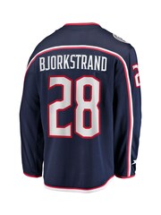 Columbus Blue Jackets Fanatics Branded Home Breakaway Jersey  - Oliver Bjorkstrand - Image 3 of 3