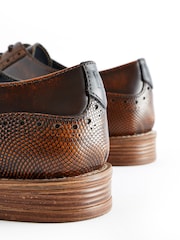 rjava - Svetleči brogue čevlji Gloss - Slika 7 iz 7