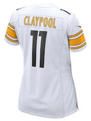 Fanatics Pittsburgh Steelers Road Game White Jersey Womens - Image 3 of 3