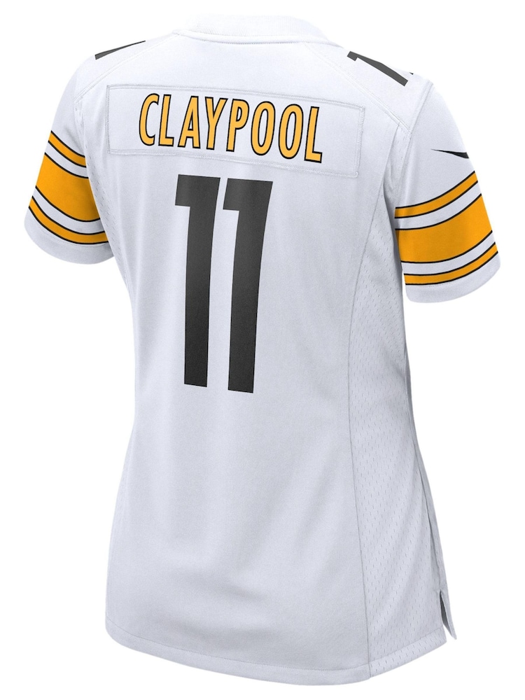 Fanatics Pittsburgh Steelers Road Game White Jersey Womens - Image 3 of 3