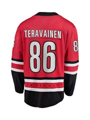 Carolina Hurricanes Fanatics Branded Home Breakaway Red Jersey  - Teuvo Teravainen - Image 3 of 3