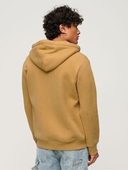 Superdry Yellow Essential Logo Zip-Up Hoodie - Image 3 of 6