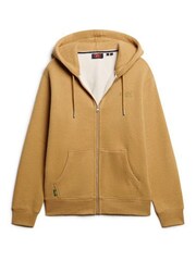 Superdry Yellow Essential Logo Zip-Up Hoodie - Image 4 of 6