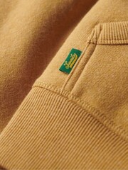 Superdry Yellow Essential Logo Zip-Up Hoodie - Image 6 of 6