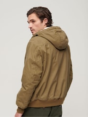 Superdry Vintage Business-Looks Bomberjacke mit Kapuze - Bild 8 von 13
