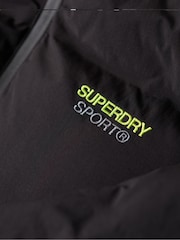 Superdry Black Hooded Water-Repellent Boxy Puffer Jacket - Image 7 of 8