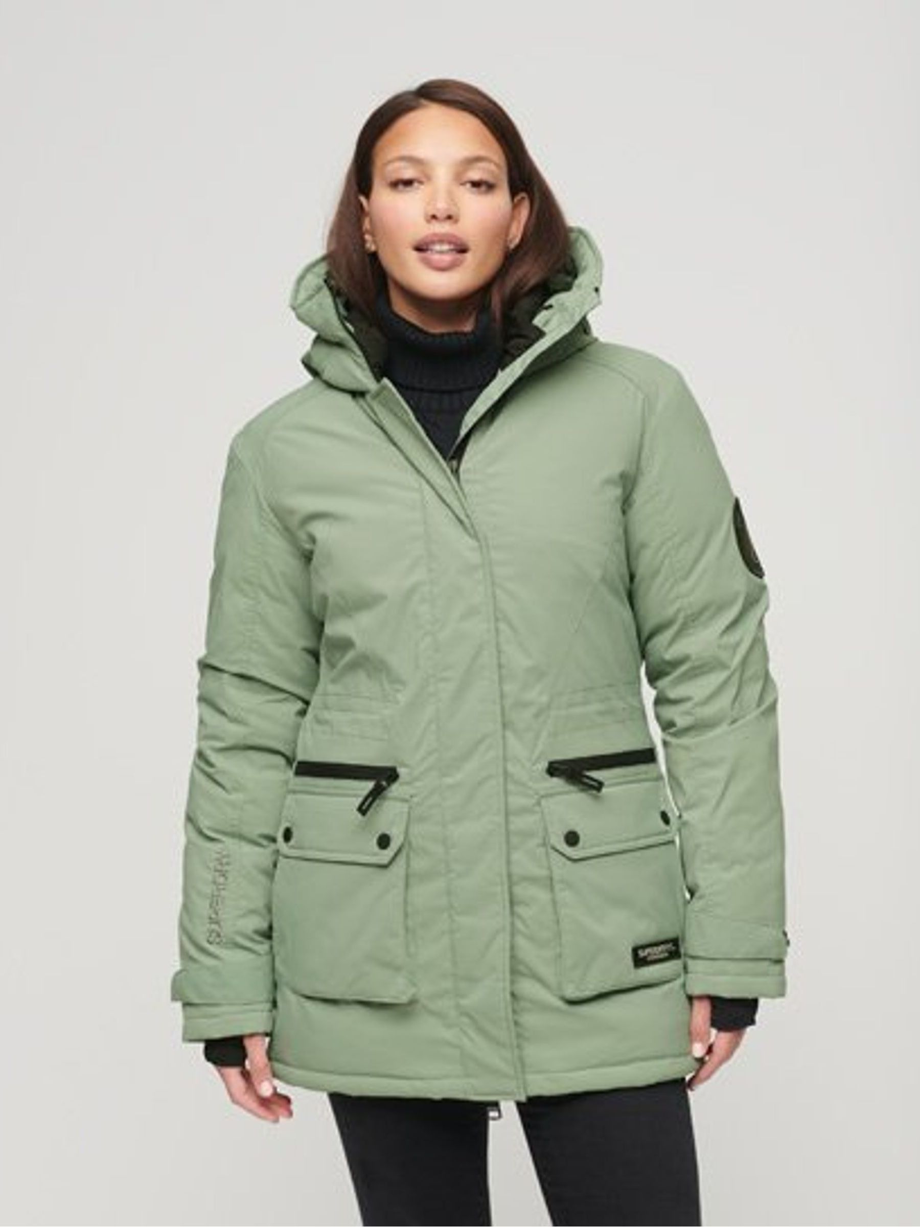 Superdry lightweight parka discount