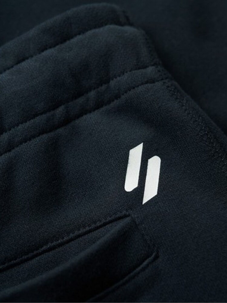 Superdry Blue Sportswear Logo Tapered Joggers - Image 6 of 6