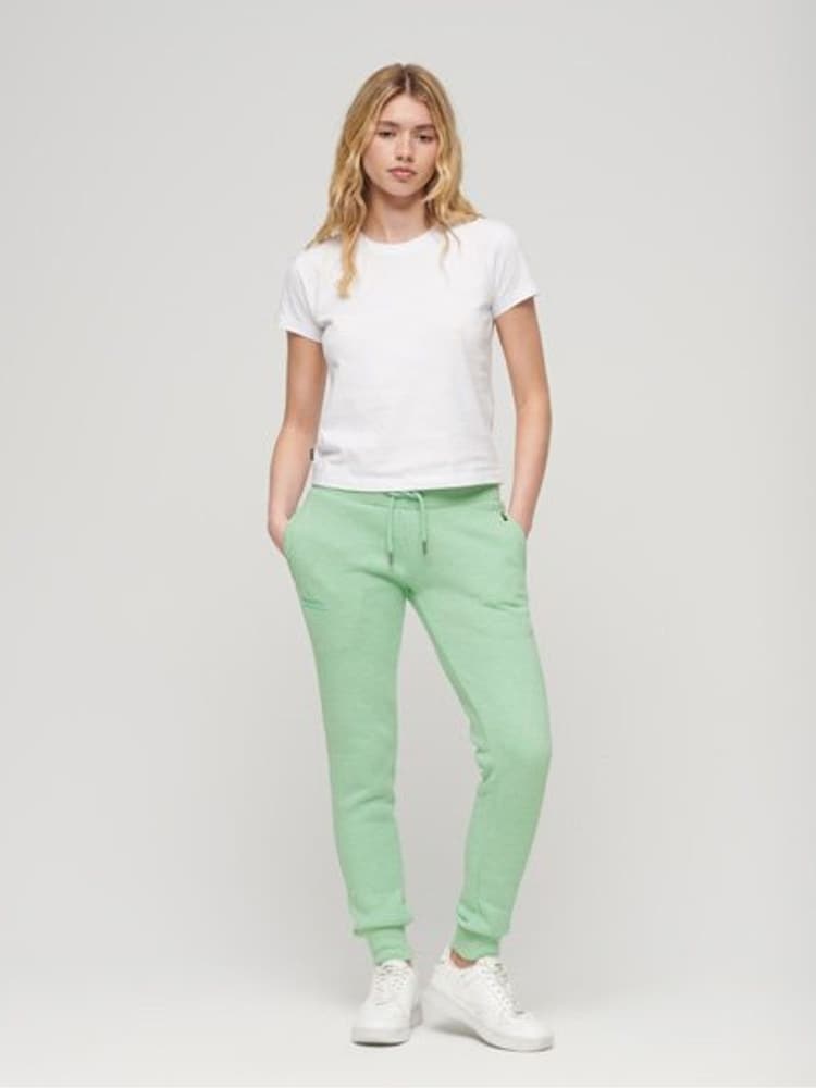 Superdry light Green Essential Logo Joggers - Image 1 of 6
