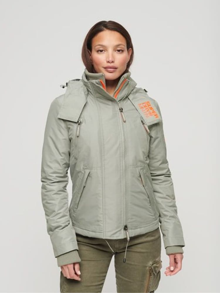 Superdry Grey Mountain SD-Windcheater Jacket - Image 1 of 4