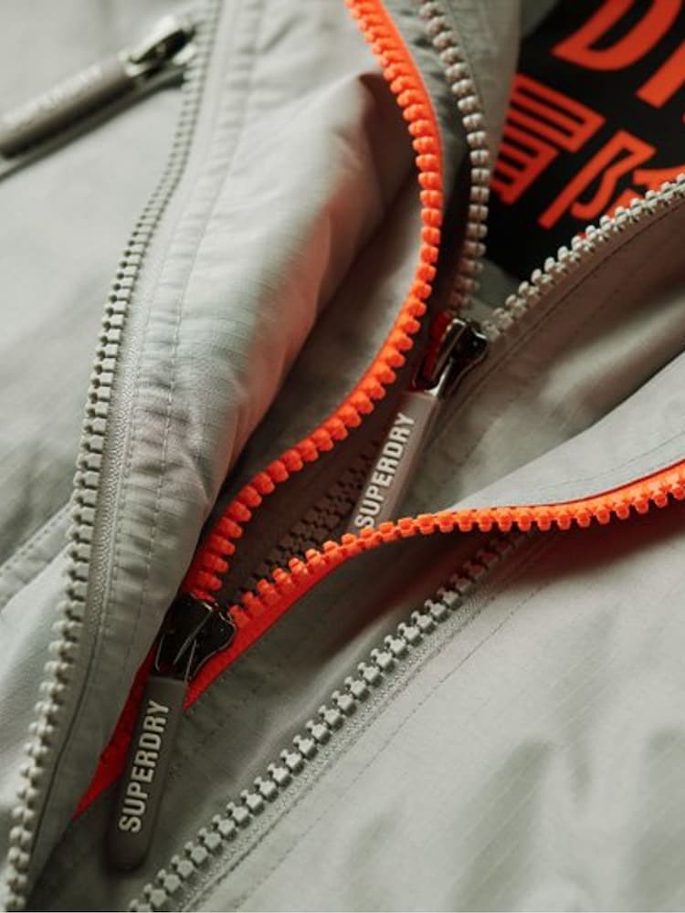 Szary - Superdry Mountain SD-Windcheater Jacket - Image 3 of 4