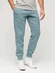 Superdry Blue Grey Essential Logo Joggers - Image 1 of 8