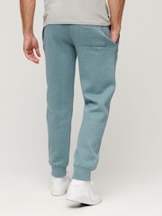 Superdry Blue Grey Essential Logo Joggers - Image 11 of 16