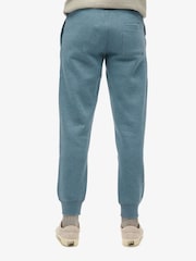 Superdry Blue Grey Essential Logo Joggers - Image 2 of 8