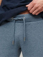Superdry Blue Grey Essential Logo Joggers - Image 15 of 16