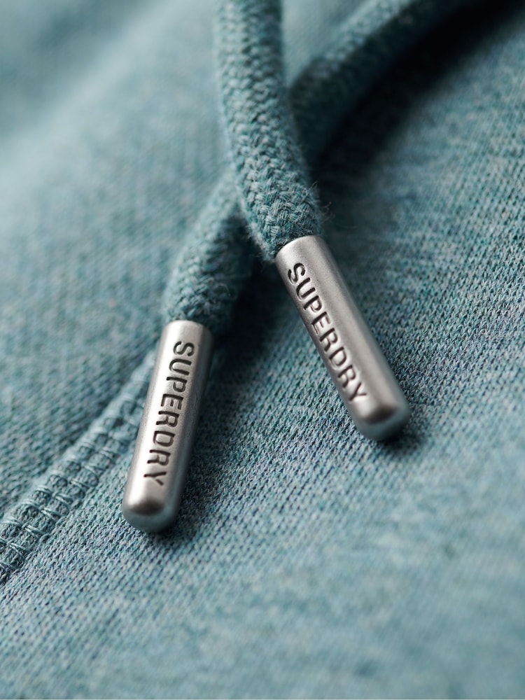 Superdry Blue Grey Essential Logo Joggers - Image 7 of 8