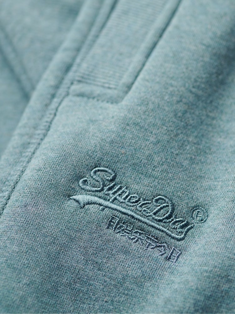 Superdry Blue Grey Essential Logo Joggers - Image 8 of 8