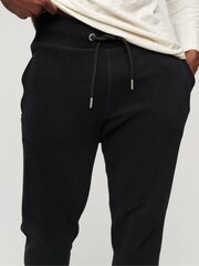 Superdry Black Essential Logo Joggers - Image 21 of 25