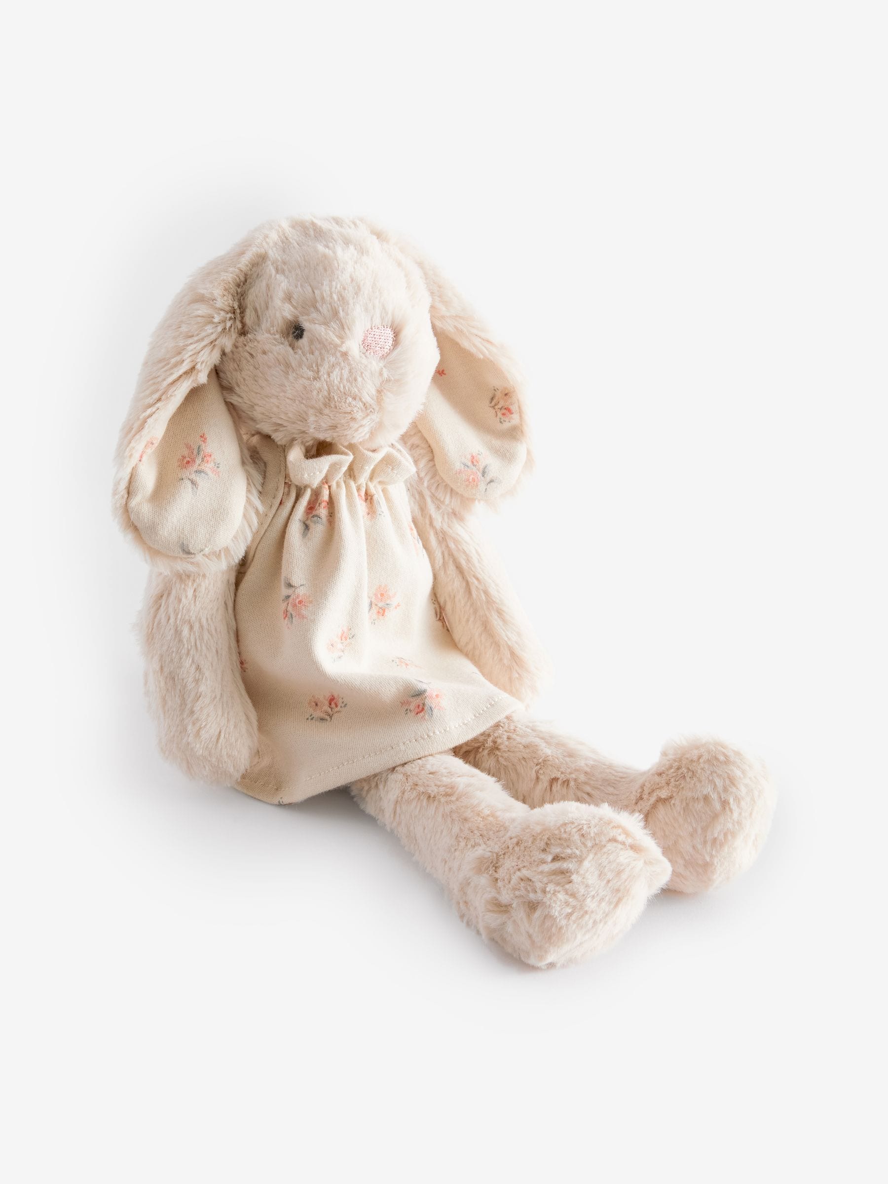 Buy Neutral Bunny Soft Plush Toy from Next Luxembourg