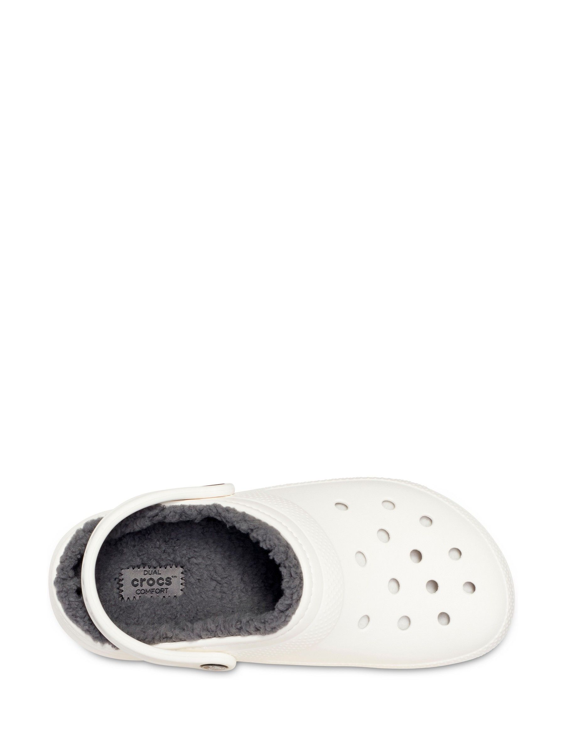 Buy Crocs White Classic Lined Clogs from Next Germany