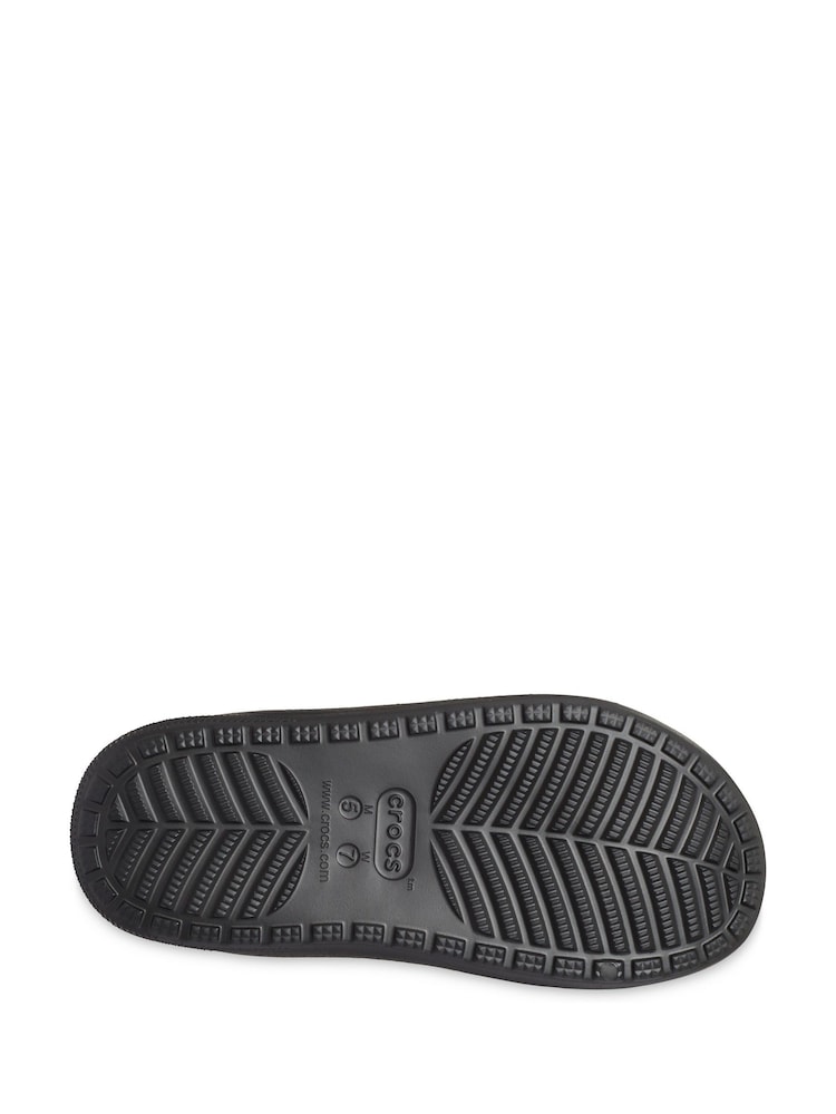 Crocs Classic Faux Fur Lined Cozzzy Sandals - Image 7 of 7