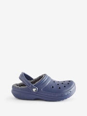 Crocs Navy Classic Lined Clogs - Image 1 of 7