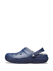 Crocs Navy Classic Lined Clogs - Image 2 of 7