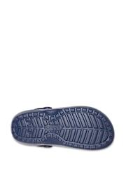 Crocs Navy Classic Lined Clogs - Image 7 of 7