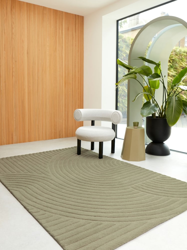 Asiatic Rugs Green Hague Rug - Image 1 of 4 Asiatic Rugs Green Hague Rug - Image 1 of 4
