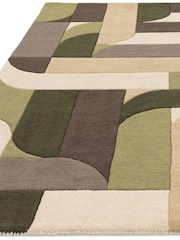 Asiatic Rugs Green Matrix Klotski Rug - Image 3 of 4