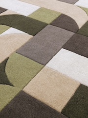Asiatic Rugs Green Matrix Klotski Rug - Image 4 of 4
