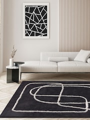 Asiatic Rugs Black Matrix Infinity Rug - Image 1 of 4