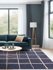 Asiatic Rugs Blue Albany Rug - Image 1 of 4