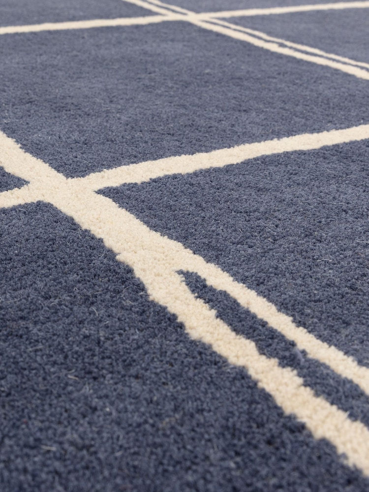 Asiatic Rugs Blue Albany Rug - Image 8 of 8