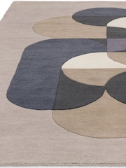Asiatic Rugs Grey Matrix Statement Rug - Image 2 of 4