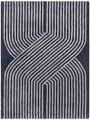 Asiatic Rugs Blue Matrix Solstice Rug - Image 2 of 4