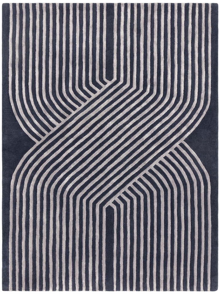 Asiatic Rugs Blue Matrix Solstice Rug - Image 2 of 4