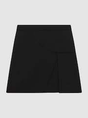 Reiss Black Erin High Rise Mini Skirt - Image 2 of 5