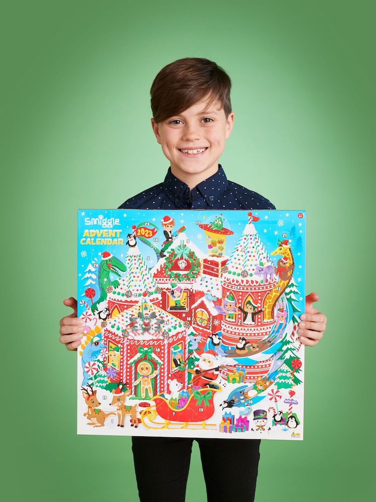 Smiggle Red Advent Calendar 2023 - Image 1 of 6