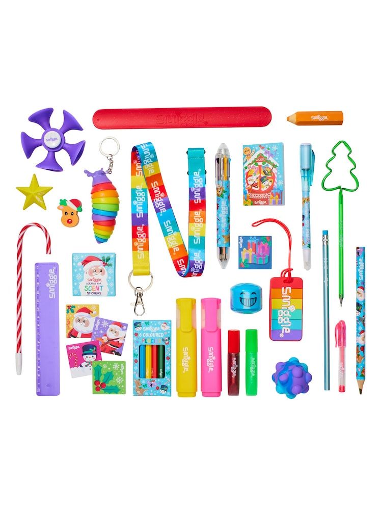 Smiggle Red Advent Calendar 2023 - Image 6 of 6